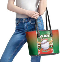 Las Tunas 2025 Baseball Custom Leather Tote Bag Palante Lenadores