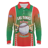 Las Tunas 2025 Baseball Custom Long Sleeve Polo Shirt Palante Lenadores