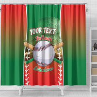 Las Tunas 2025 Baseball Custom Shower Curtain Palante Lenadores