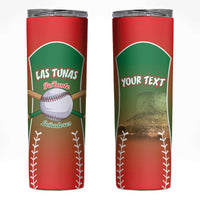 Las Tunas 2025 Baseball Custom Skinny Tumbler Palante Lenadores