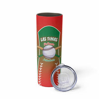 Las Tunas 2025 Baseball Custom Skinny Tumbler Palante Lenadores