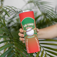 Las Tunas 2025 Baseball Custom Skinny Tumbler Palante Lenadores