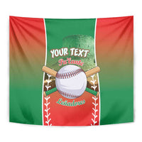Las Tunas 2025 Baseball Custom Tapestry Palante Lenadores