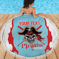 Santa Maria 2025 Baseball Custom Beach Blanket Come On Pirate