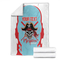 Santa Maria 2025 Baseball Custom Blanket Come On Pirate