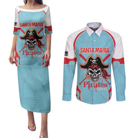 Santa Maria 2025 Baseball Custom Couples Matching Puletasi and Long Sleeve Button Shirt Come On Pirate