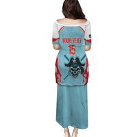 Santa Maria 2025 Baseball Custom Family Matching Puletasi and Hawaiian Shirt Come On Pirate