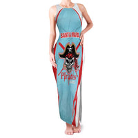 Santa Maria 2025 Baseball Custom Family Matching Tank Maxi Dress and Hawaiian Shirt Come On Pirate