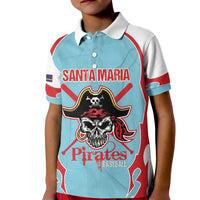 Santa Maria 2025 Baseball Custom Kid Polo Shirt Come On Pirate
