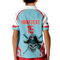 Santa Maria 2025 Baseball Custom Kid Polo Shirt Come On Pirate