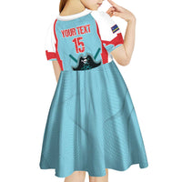 Santa Maria 2025 Baseball Custom Kid Short Sleeve Dress Come On Pirate