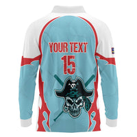 Santa Maria 2025 Baseball Custom Long Sleeve Polo Shirt Come On Pirate