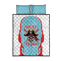 Santa Maria 2025 Baseball Custom Quilt Bed Set Come On Pirate