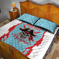 Santa Maria 2025 Baseball Custom Quilt Bed Set Come On Pirate