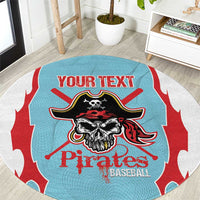 Santa Maria 2025 Baseball Custom Round Carpet Come On Pirate