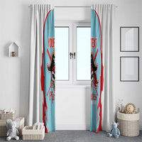 Santa Maria 2025 Baseball Custom Window Curtain Come On Pirate