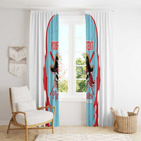 Santa Maria 2025 Baseball Custom Window Curtain Come On Pirate