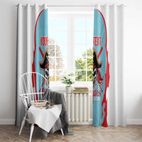 Santa Maria 2025 Baseball Custom Window Curtain Come On Pirate