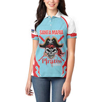 Santa Maria 2025 Baseball Custom Women Polo Shirt Come On Pirate