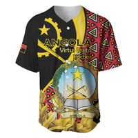 Personalized Angola Baseball Jersey Coat Of Arms Welwitschia Mirabilis