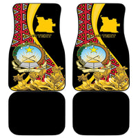 Personalized Angola Car Mats Coat Of Arms Welwitschia Mirabilis