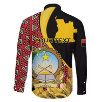 Personalized Angola Family Matching Puletasi and Hawaiian Shirt Coat Of Arms Welwitschia Mirabilis