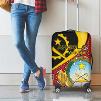 Personalized Angola Luggage Cover Coat Of Arms Welwitschia Mirabilis