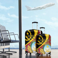 Personalized Angola Luggage Cover Coat Of Arms Welwitschia Mirabilis