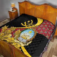 Personalized Angola Quilt Coat Of Arms Welwitschia Mirabilis