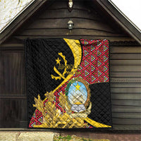 Personalized Angola Quilt Coat Of Arms Welwitschia Mirabilis