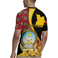 Personalized Angola Rugby Jersey Coat Of Arms Welwitschia Mirabilis