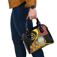 Personalized Angola Shoulder Handbag Coat Of Arms Welwitschia Mirabilis