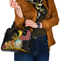 Personalized Angola Shoulder Handbag Coat Of Arms Welwitschia Mirabilis