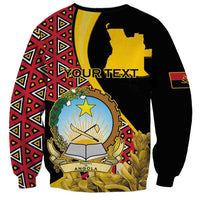 Personalized Angola Sweatshirt Coat Of Arms Welwitschia Mirabilis