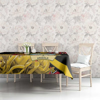 Personalized Angola Tablecloth Coat Of Arms Welwitschia Mirabilis