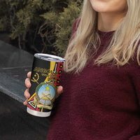 Personalized Angola Tumbler Cup Coat Of Arms Welwitschia Mirabilis