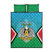 Personalised South Sudan Independence Day Quilt Bed Set Coat Of Arms With Flag Map - Wonder Print Shop