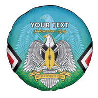 Personalised South Sudan Independence Day Spare Tire Cover Coat Of Arms With Flag Map - Wonder Print Shop