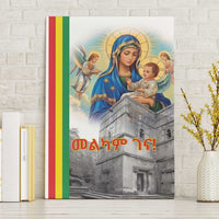 Ethiopian Christmas Canvas Wall Art Saint Mary Lalibela Churches - Wonder Print Shop
