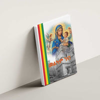 Ethiopian Christmas Canvas Wall Art Saint Mary Lalibela Churches - Wonder Print Shop