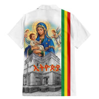 Ethiopian Christmas Family Matching Mermaid Dress and Hawaiian Shirt Saint Mary Lalibela Churches - Wonder Print Shop