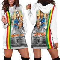 Ethiopian Christmas Hoodie Dress Saint Mary Lalibela Churches - Wonder Print Shop