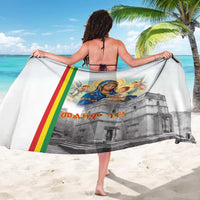 Ethiopian Christmas Sarong Saint Mary Lalibela Churches - Wonder Print Shop