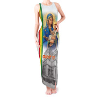 Ethiopian Christmas Tank Maxi Dress Saint Mary Lalibela Churches - Wonder Print Shop