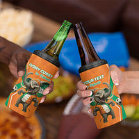 Custom Ivory Coast Football 4 in 1 Can Cooler Tumbler Go Les Elephants