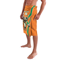 Custom Ivory Coast Football Lavalava Go Les Elephants