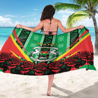 Personalised Burkina Faso Sarong Coat Of Arms Bogolan Pattern