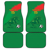 Custom Burkina Faso Football Car Mats Go Les Etalons