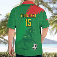 Custom Burkina Faso Football Hawaiian Shirt Go Les Etalons