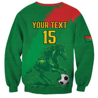 Custom Burkina Faso Football Sweatshirt Go Les Etalons